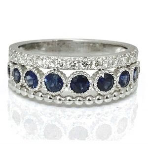 sapphire diamond ring