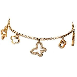 diamond charm bracelet