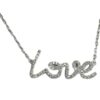 love diamond necklace