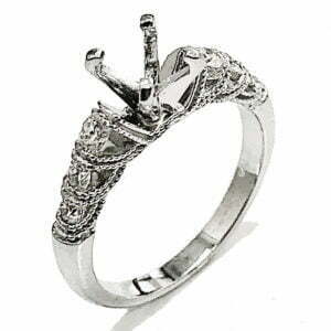 channel setting semi mount ring