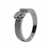 diamond belt buckle ring