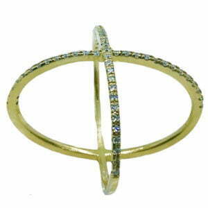 cris cross ring