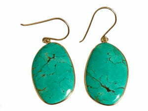 torquise dangling earrings