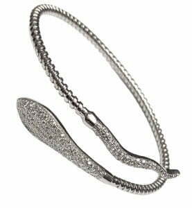 diamond snake bangle