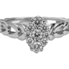 marquis shape diamond engagement ring