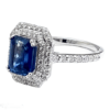 8x6 octagon sapphire diamond ring