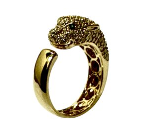 panther pave set diamond setting
