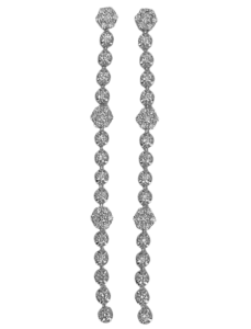 chandelier diamond earrings