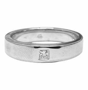 princess cut men's diamond ring