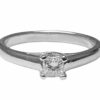 princess cut diamond solitaire