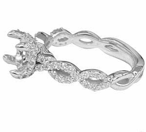 infinity diamond semi mount