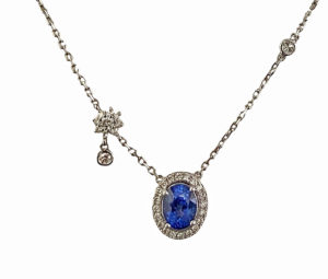 Sapphire necklace 