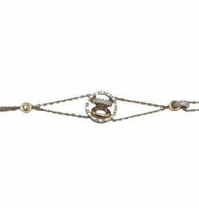 ship's wheel diamond bracelet