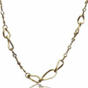 Italian diamond necklace