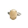 LARGE oval opal ring