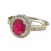 oval ruby diamond ring