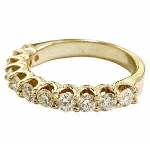 U PRONG DIAMOND RING