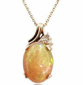 large opal pendant