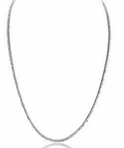 Diamond tennis necklace