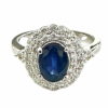 sapphire diamond ring