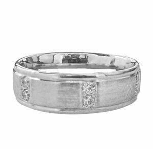 men's diamond wedding band