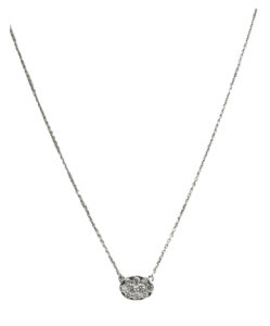pave diamond pendant