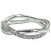 Small crossover diamond ring - Image 2