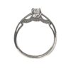 Small diamond engagement ring