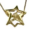 stared diamond pendant