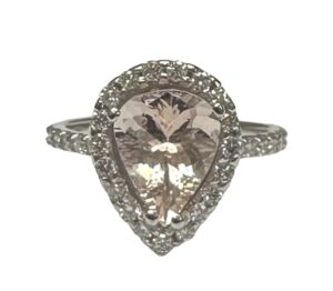PEAR SHAPE MORGANITE