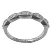 double eye diamond wedding ring