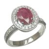 oval ruby diamond ring