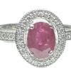 oval ruby diamond ring