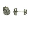 round diamond earrings
