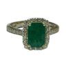 emerald diamond ring