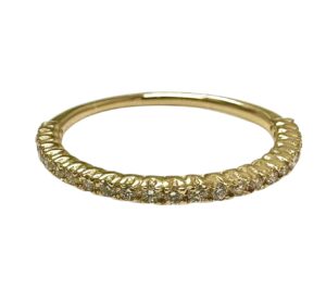 Diamond wedding ring